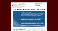 Desktop Screenshot of lynnerobertsmd.com
